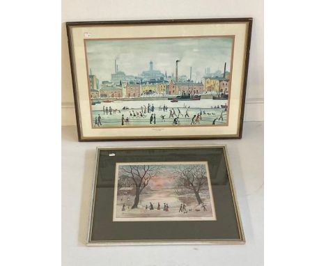 Helen Bradbury signed print and &nbsp;an L S Lowry print&nbsp;