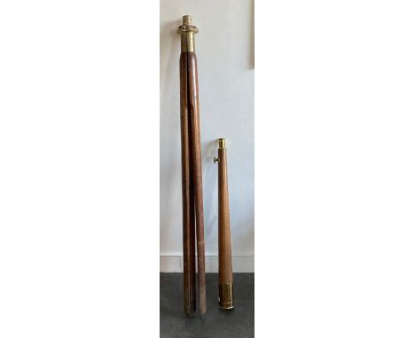 A large 20th cent&nbsp; telescope on stand&nbsp;