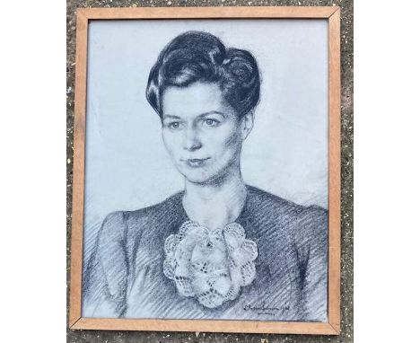 A Sydney Morse Brown portrait study&nbsp;