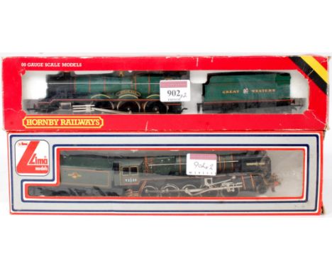 A Hornby R761 'Kneller Hall' engine and tender and an 'Evening Star' engine and tender in a Lima box (G-BG)