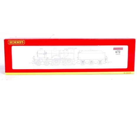 A Hornby R2217 class 2P 4-4-0 engine and tender S&DJR blue No. 44, with instructions (M-BM)