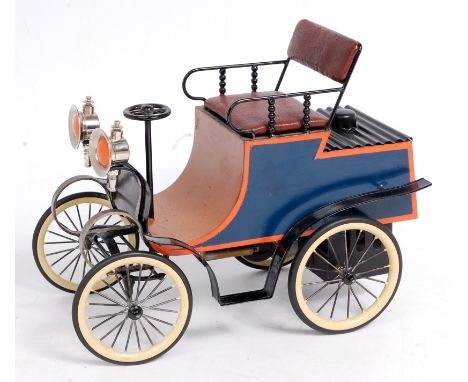 A freelance designed Bing Type Spyder Car, spirit fired example, with boiler/burner situated in the boot of the vehicle, powe