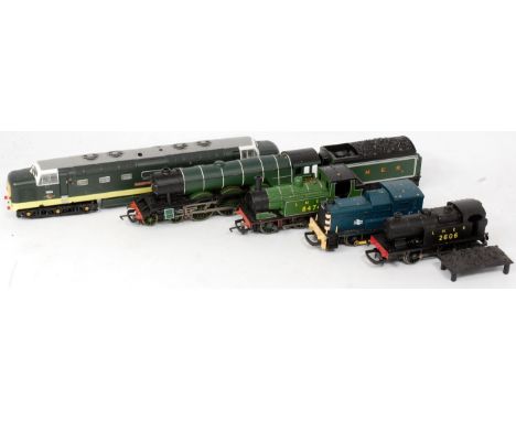 5 various Hornby and Bachmann Locomotives, to include Hornby No.4472 Flying Scotsman Locomotive and Tender, LNER No.8474 0-6-