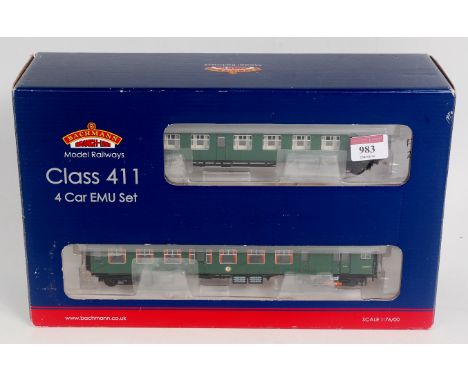A Bachmann 31-425A BR late green class 411 4-car EMU DCC ready (M-BM)