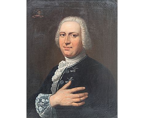 Continental School (19th Century - ) PORTRAIT OF A MAN oil on canvas 68,5 by 53,5cm 
