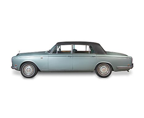 A 1970 ROLLS ROYCE WRAITH SILVER SHADOW Long wheel base model, in excellent condition, colour sage/silver mink with green lea