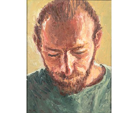 Carl Walter  Meyer (South African 1965-) PORTRAIT OF GAEL signed oil on canvas 40 by 30cm 