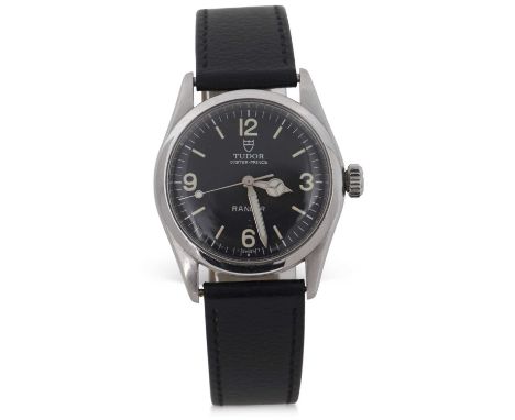 A Tudor Oyster Prince Ranger the watch has an automatic 17 jewel movement, stainless steel case, Rolex screw down crown, it h