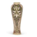 A Modern Moorcroft Vase, Remember designed by Sarah B Bailey, with painted and impressed marks,