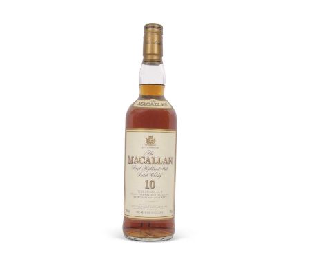 The Macallan Single Highland Malt Scotch Whisky, 10 Years Old, 700ml