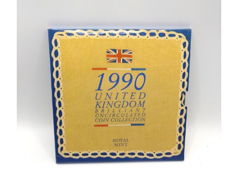 UK Brilliant Uncirculated Coin Collection. 1990 