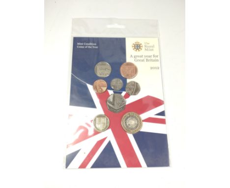 UK Brilliant Uncirculated Coin Collection 2012 