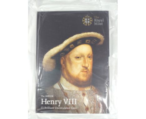 UK Brilliant Uncirculated Coin Collection-Henry VIII 2009 