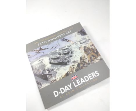 D-Day leaders £2 coin collection 