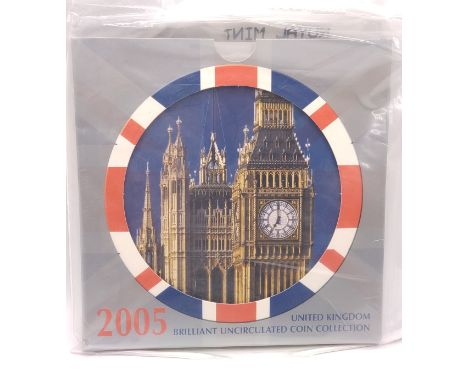 UK Brilliant Uncirculated Coin Collection 2005 