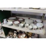 A quantity of Wedgwood Windsor gray dinnerware