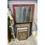 Various paintings and prints