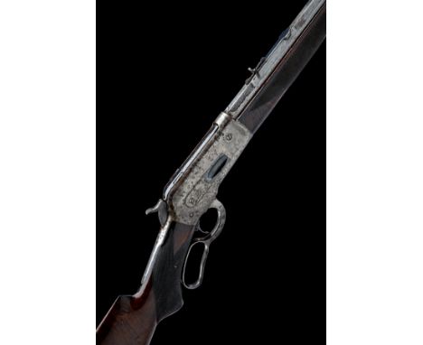 A SPECIAL ORDER .40-82 (WIN) MODEL 1886 WINCHESTER LEVER-ACTION RIFLE, serial no. 62683, for 1891, with octagonal 26in. barre