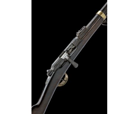 AN 11X59mmR FRENCH MODEL 1866/74 ARTILLERY MUSKETOON MADE AT ST. ETIENNE, CIRCA 1881, serial no. 68233, with 19in. barrel fit