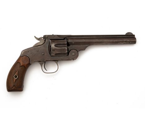 A .44 (RUSSIAN) SMITH & WESSON 'NEW MODEL 3' REVOLVER, serial no. 12359, manufactured circa 1897, with blued 6 1/2in. barrel,