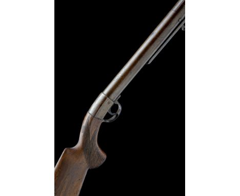 A RARE .177 LANGENHAN 'ORIGINAL V' BREAK-BARREL AIR-RIFLE, serial no. 132058, late variant circa 1933 with round 22in. rifled