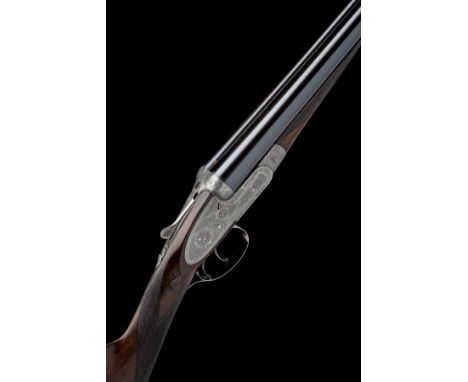 F. BEESLEY A 12-BORE SIDELOCK EJECTOR, serial no. 1695, circa 1900, 29 1/2in. nitro barrels, the rib gold-inlaid '2' and engr