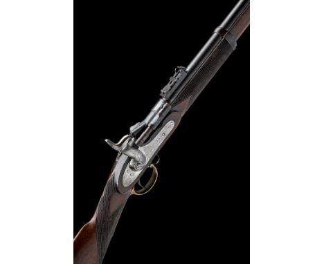 A .577 SNIDER VOLUNTEER THREE BAND MK III RIFLE BY VEISEY & SON, CIRCA 1870, serial no. 234, with 36 1/2in. Birmingham proofe