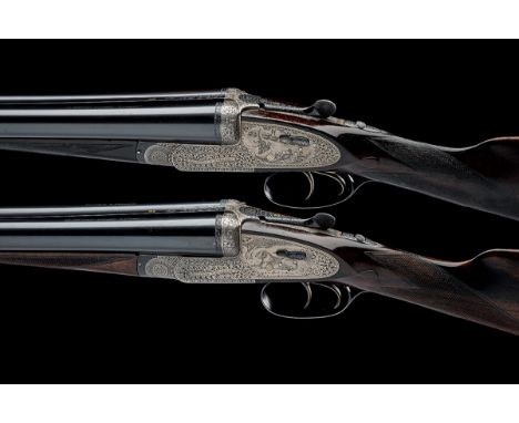 HOLLAND & HOLLAND A MATCHED PAIR OF 12-BORE 'THE ROYAL' HAND-DETACHABLE SIDELOCK EJECTORS, serial no. 34722 / 34755, circa 19