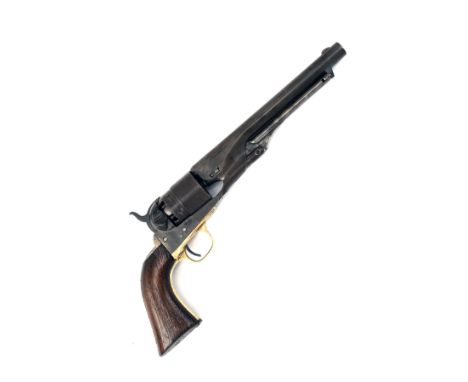A .44 COLT MODEL 1860 ARMY PERCUSSION REVOLVER OF THE AMERICAN CIVIL WAR, CIRCA 1862, serial no. 41401, with 8in. streamlined