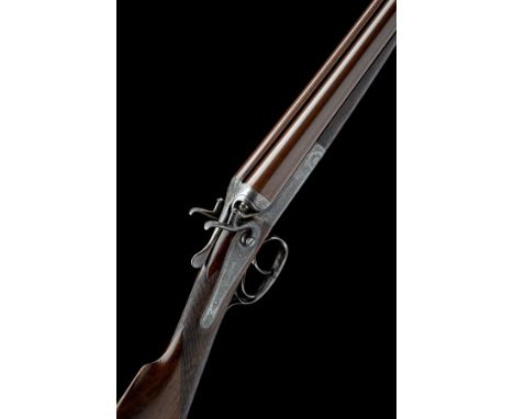 E.M. REILLY & CO. A 12-BORE TOPLEVER HAMMERGUN, serial no. 26967, circa 1885, 30 1/8in. nitro reproved (in 1993) damascus bar