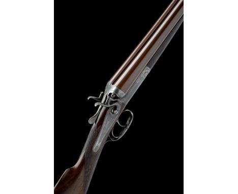 E.M. REILLY & CO. A 12-BORE TOPLEVER HAMMERGUN, serial no. 26967, circa 1885, 30 1/8in. nitro reproved (in 1993) damascus bar