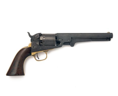 RH0110 Dixie Pietta 1851 Navy Brass Frame Engraved Revolver