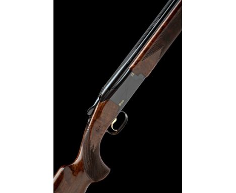 BROWNING A 12-BORE (3IN.) 'B725 SPORTER S3 BLACK EDITION' SINGLE-TRIGGER OVER AND UNDER EJECTOR, serial no. 59011ZT, for 2016