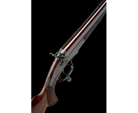 A .577 (3 1/4IN.) BLACK POWDER EXPRESS ROTARY-UNDERLEVER DOUBLE HAMMER RIFLE, SIGNED ARMY & NAVY, C.S.L., serial no. 1289, ci