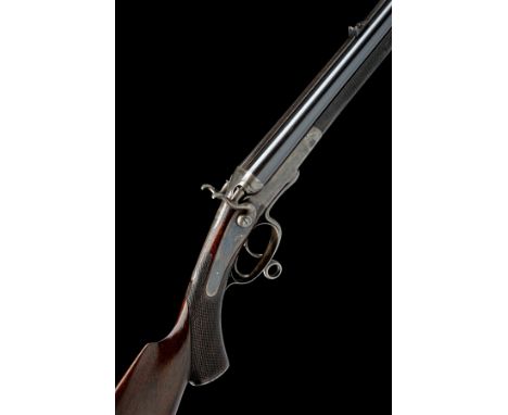 A .300 (295) ROOK 'TRADE MARK B' DOUBLE-BARRELLED ROTARY-UNDERLEVER HAMMER ROOK RIFLE SIGNED T. BLAND & SONS, serial no. 1013
