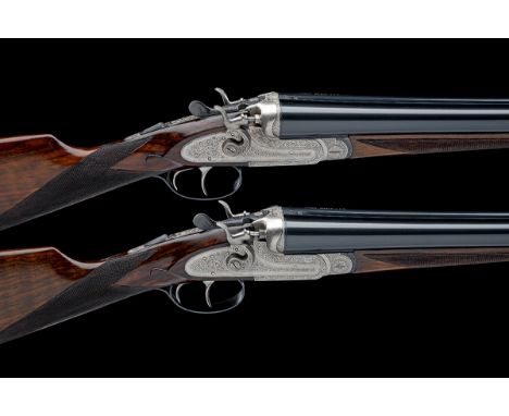 ARMAS EGO A PAIR OF 12-BORE SELF-COCKING TOPLEVER HAMMER EJECTOR GUNS, serial no. 072 / 3, dated 2000, full Spanish codes 20-