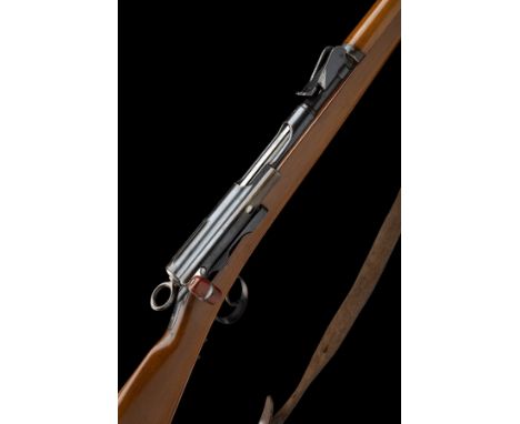 A 7.5x53.5mm (SWISS) STRAIGHT PULL SINGLE-SHOT CADET RIFLE, UNSIGNED, MODEL 'SCHMIDT-RUBIN M1889', serial no. 1192, circa 189