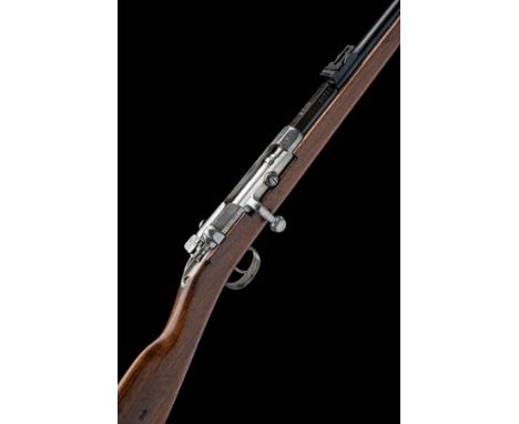 A SCARCE 8x48 (SAUER) CONVERSION OF A MAUSER M71 CARBINE, serial no. 4078, altered by the Austrians for cadet use circa 1911,