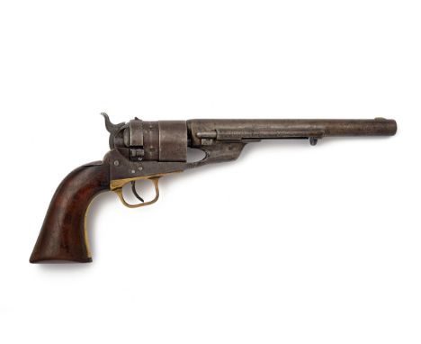 A .44 (COLT) RICHARDS METALLIC CARTRIDGE CONVERSION OF A MODEL 1860 COLT ARMY REVOLVER, CIRCA 1872, serial number 198641, wit