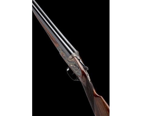 AYA A 12-BORE 'NO.2 MODEL' SIDELOCK EJECTOR, serial no. 431709, for 1974, 26in. nitro chopperlump barrels, 2 3/4in. chambers,