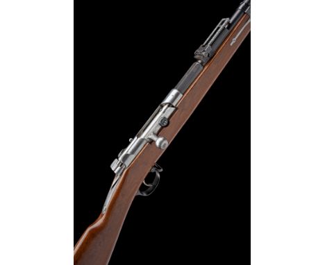A GOOD .43 (11.15 X 60mm) MAUSER MODEL 1871/84 BOLT ACTION RIFLE MADE AT SPANDAU IN 1888, serial no. 303, with 31 1/2in. barr