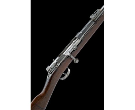 A .43 (11.15X60mm) MAUSER MODEL 1871 BOLT-ACTION CAVALRY CARBINE, MADE AT STEYR IN 1876, serial no. 1688, with 20in. barrel p