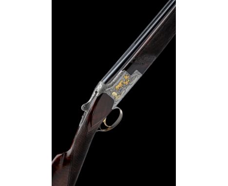 BROWNING ARMS CO. A CAMPA & LEWANCZYK-ENGRAVED 20-BORE 'BROWNING GOLD CLASSIC' SINGLE-TRIGGER OVER AND UNDER EJECTOR, serial 