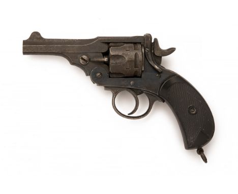 A .455 WEBLEY & SCOTT 'MKII' SERVICE REVOLVER, serial no. 44877, circa 1895, with 4in. barrel, integral fore-sight, break-ope