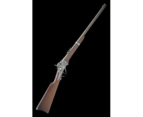 A .50-70 SHARPS NEW MODEL 1863 / 1867 METALLIC CARTRIDGE CONVERSION CARBINE OF THE INDIAN WARS, serial no. 97247, for 1864, w