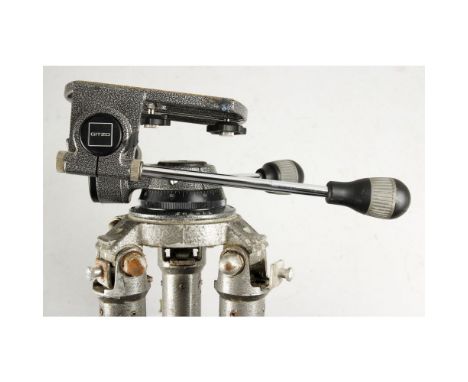 A Large Gitzo Tripod, five section legs with height variable between aprox 14cm and 300cm! With a Rationale No 4 head and col
