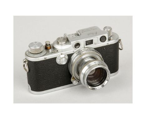 Reid III type 1 Camera, No P1100, body, G, shutter working, missing bezel from rangefinder window, 2" F2 Taylor-Hobson lens N