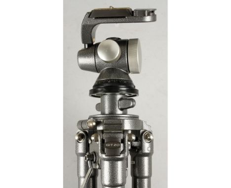 Gitzo Tripod,  A G1342 leg set with a 1376 offset head, condition, VG 