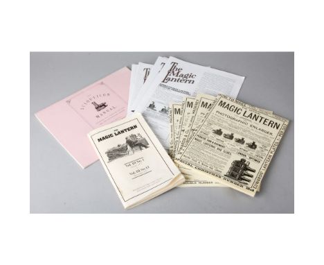 An Assortment of Past Magic Lantern Publications Produced Mainly by the Magic Lantern Society of Great Britain but also that 