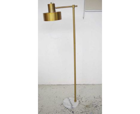 Marble base floor lamp 157cm high approx